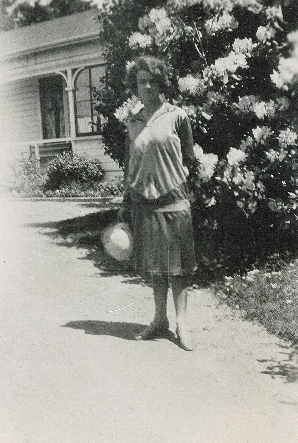 Gertie at Surrey Road, Richmond, 1930s