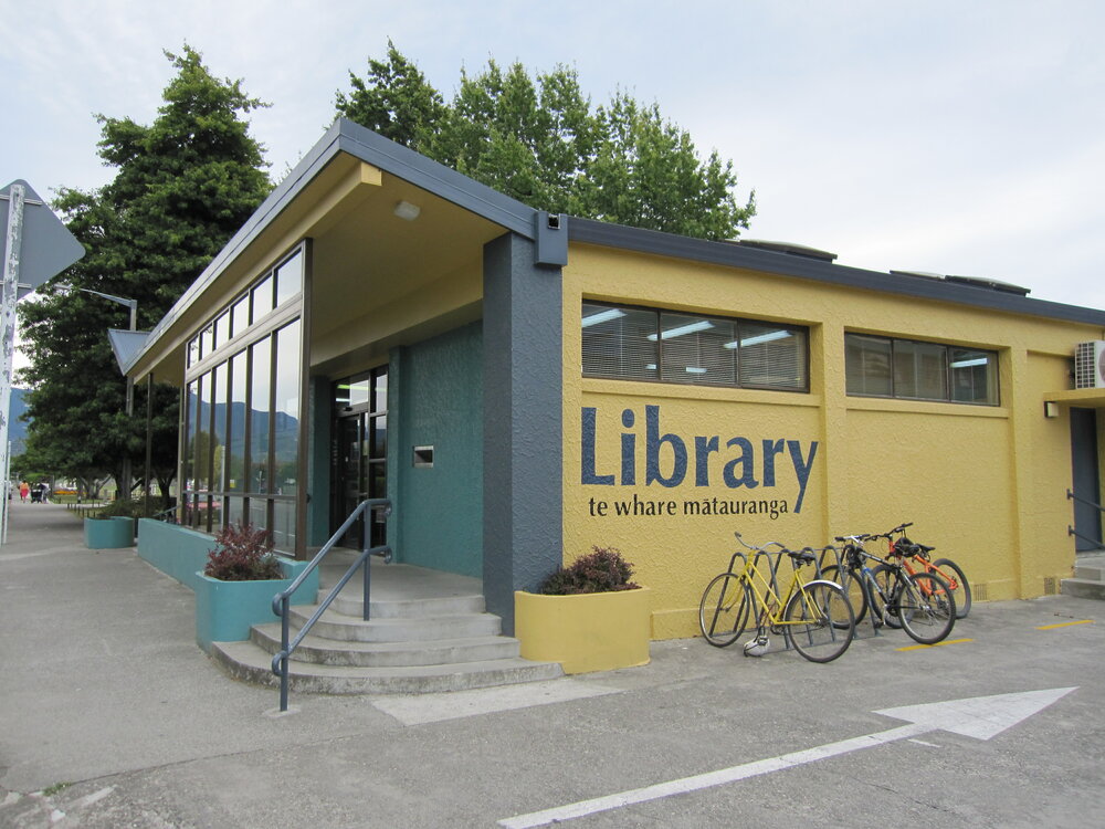The old Motueka Public Library Building 2010