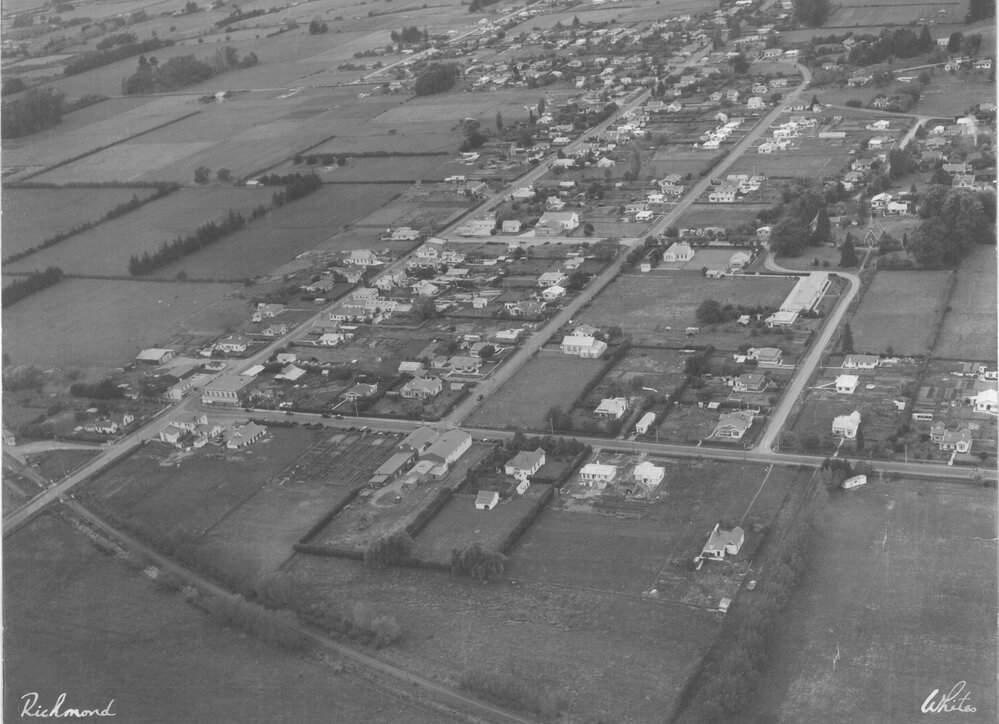Aerial photograph of Richmond