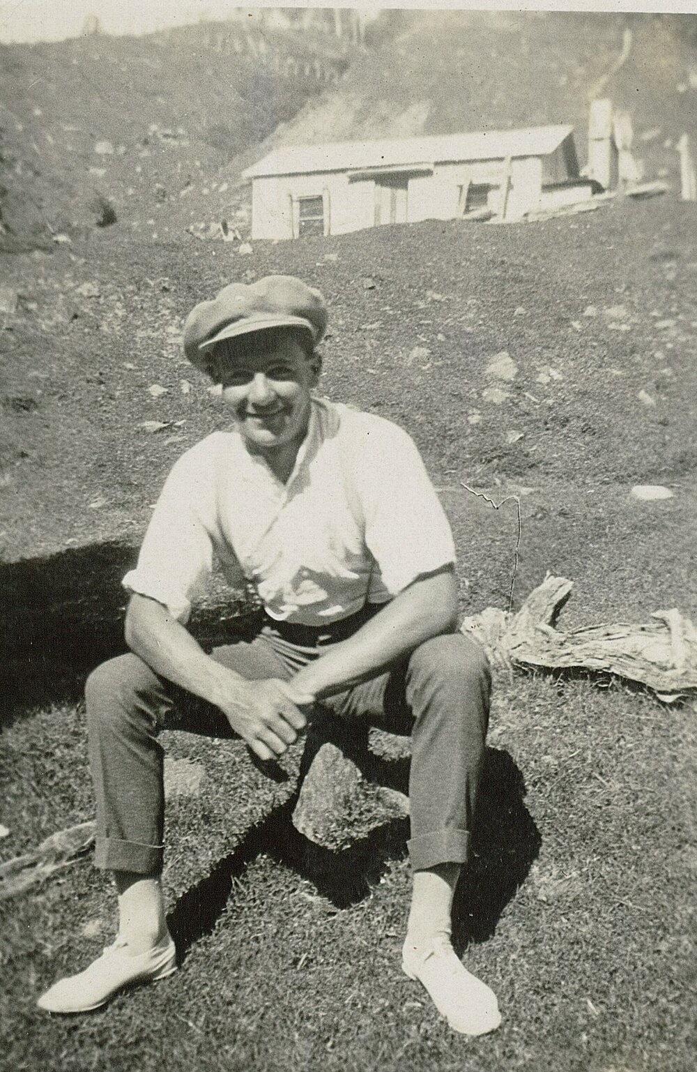 Eric on the Tākaka Hill 