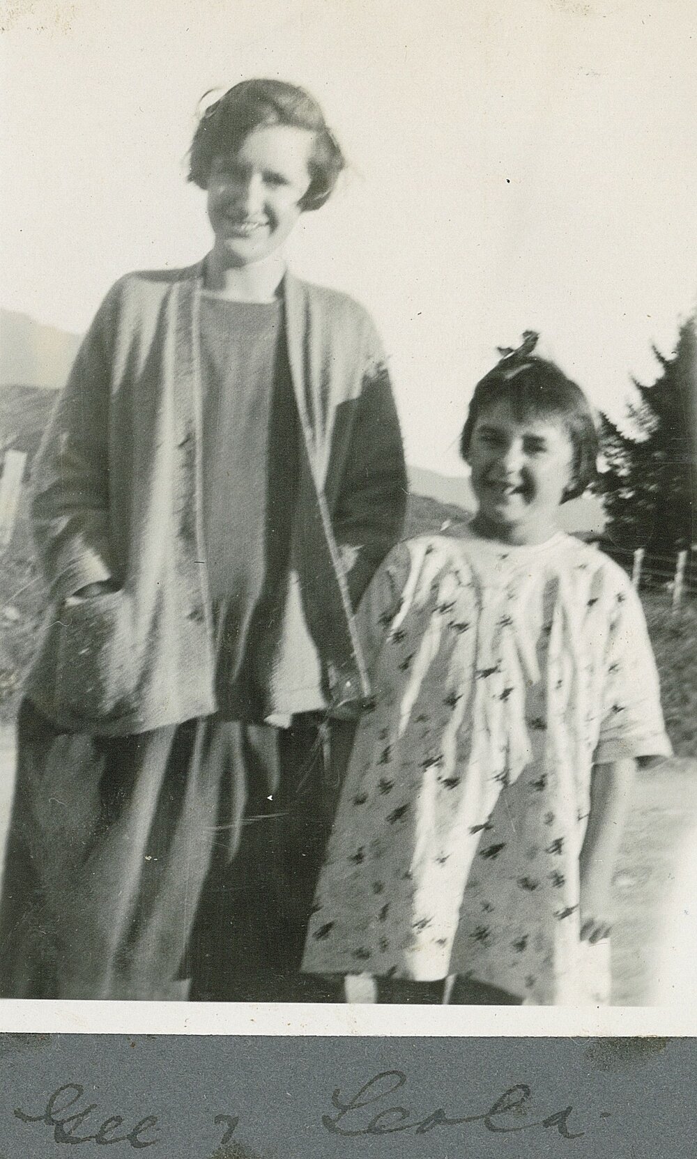 Leola and Grace Newport