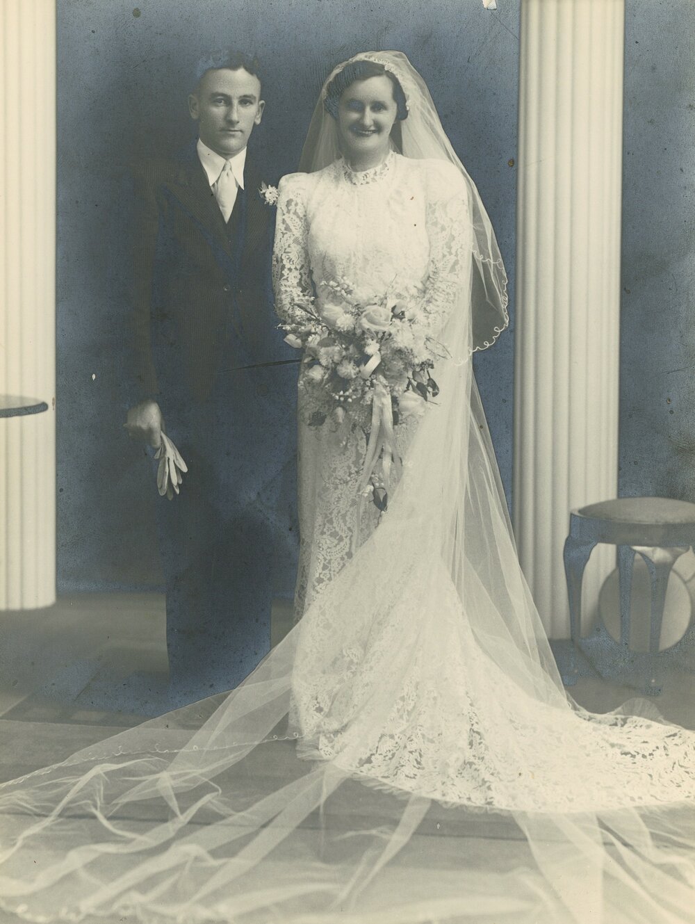 Eddie and Grace Miller 1940