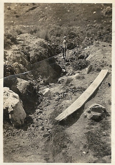 Coal mine works at Motupipi 1926