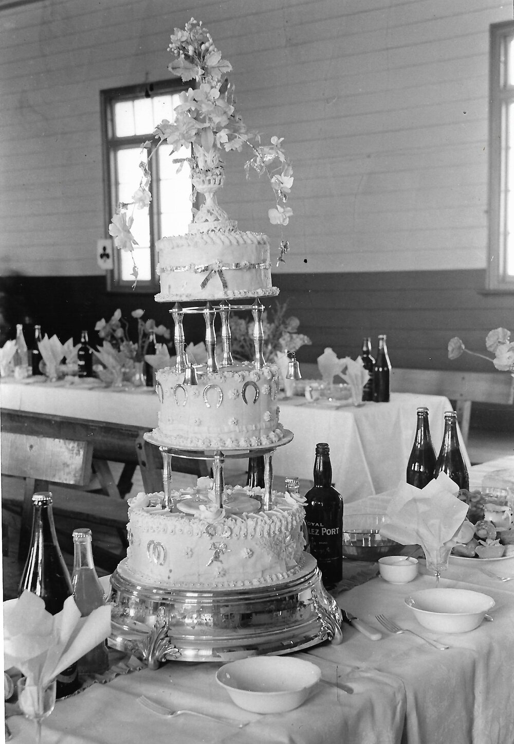 Three tiered wedding Cake 1940