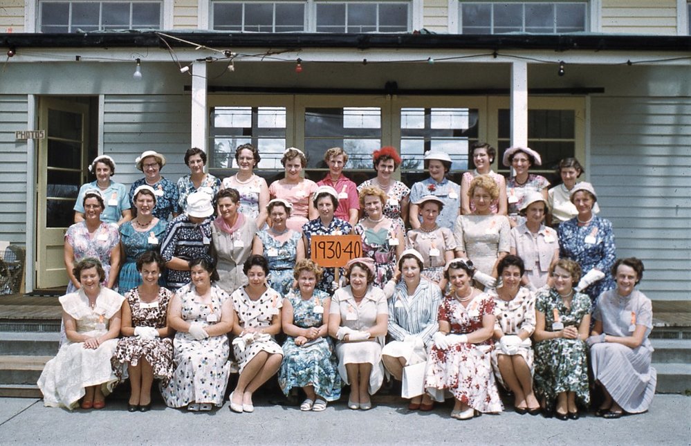 Murchison School class of 1930-1940 girls
