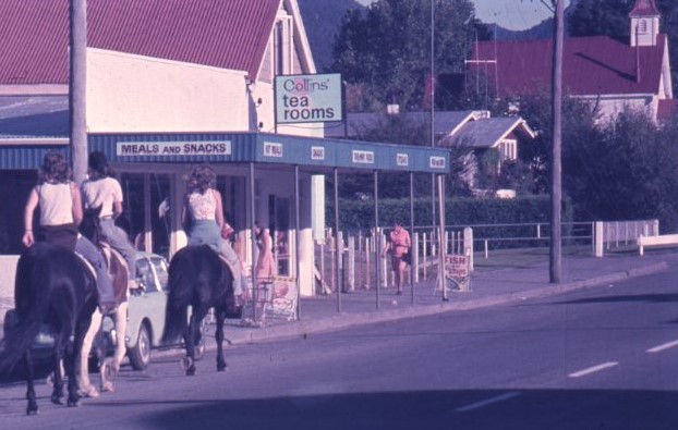 Collins' Tea Room 1976