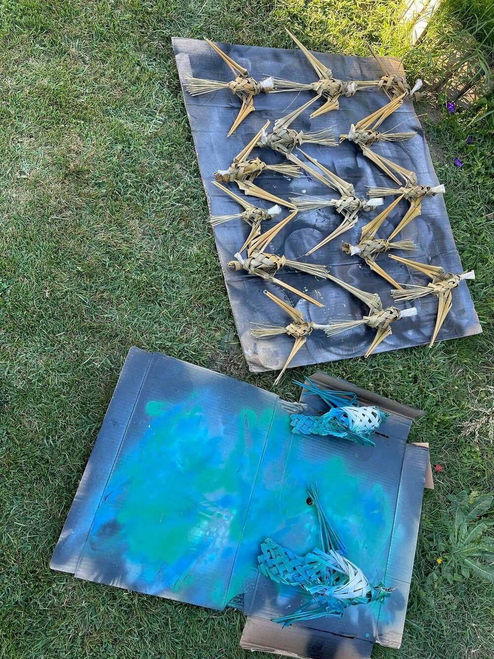 Ngā Manu - Making the birds