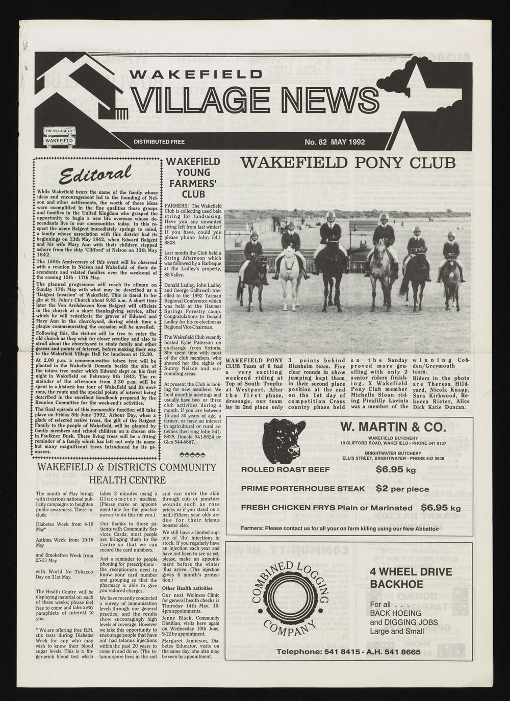 Village News 1992 May
