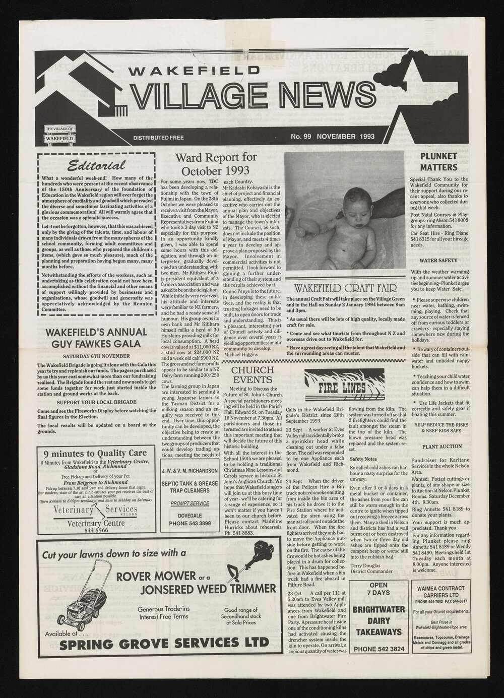 Village News 1993 November