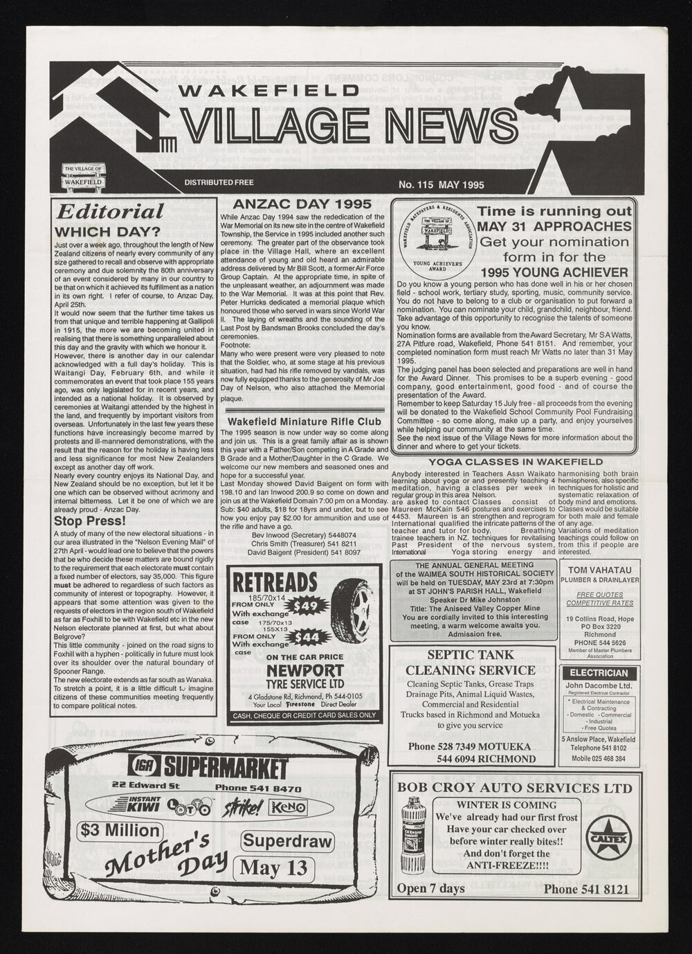 Village News 1995 May