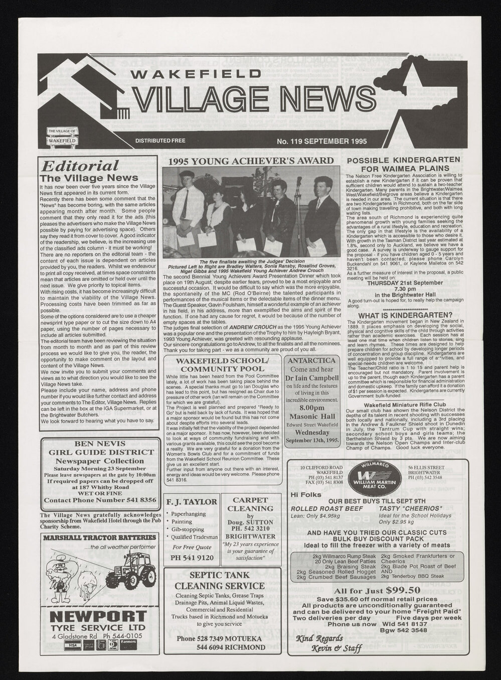 Village News 1995 September