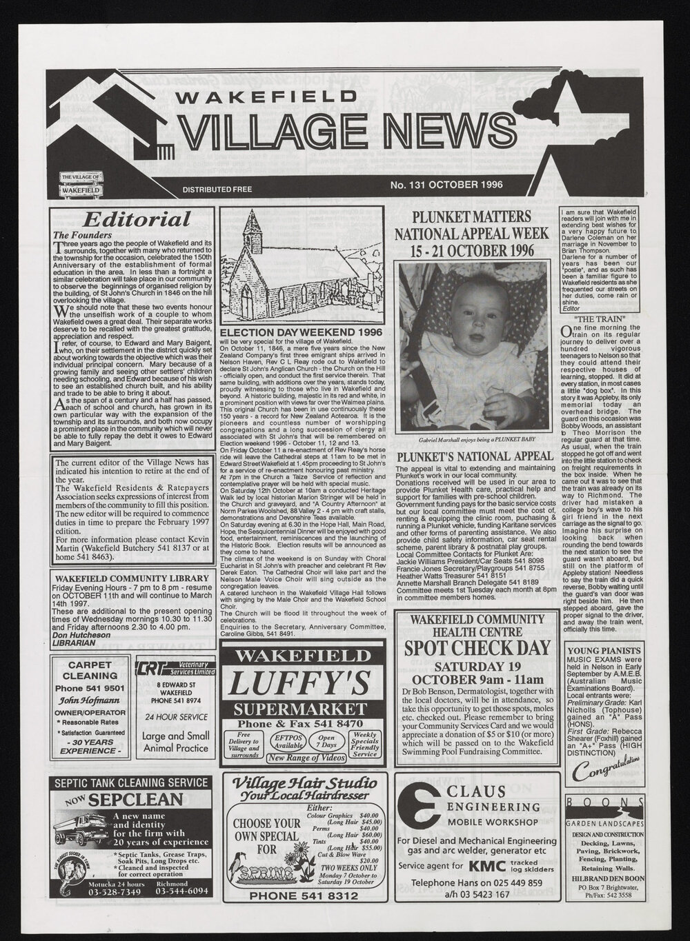 Village News 1996 October