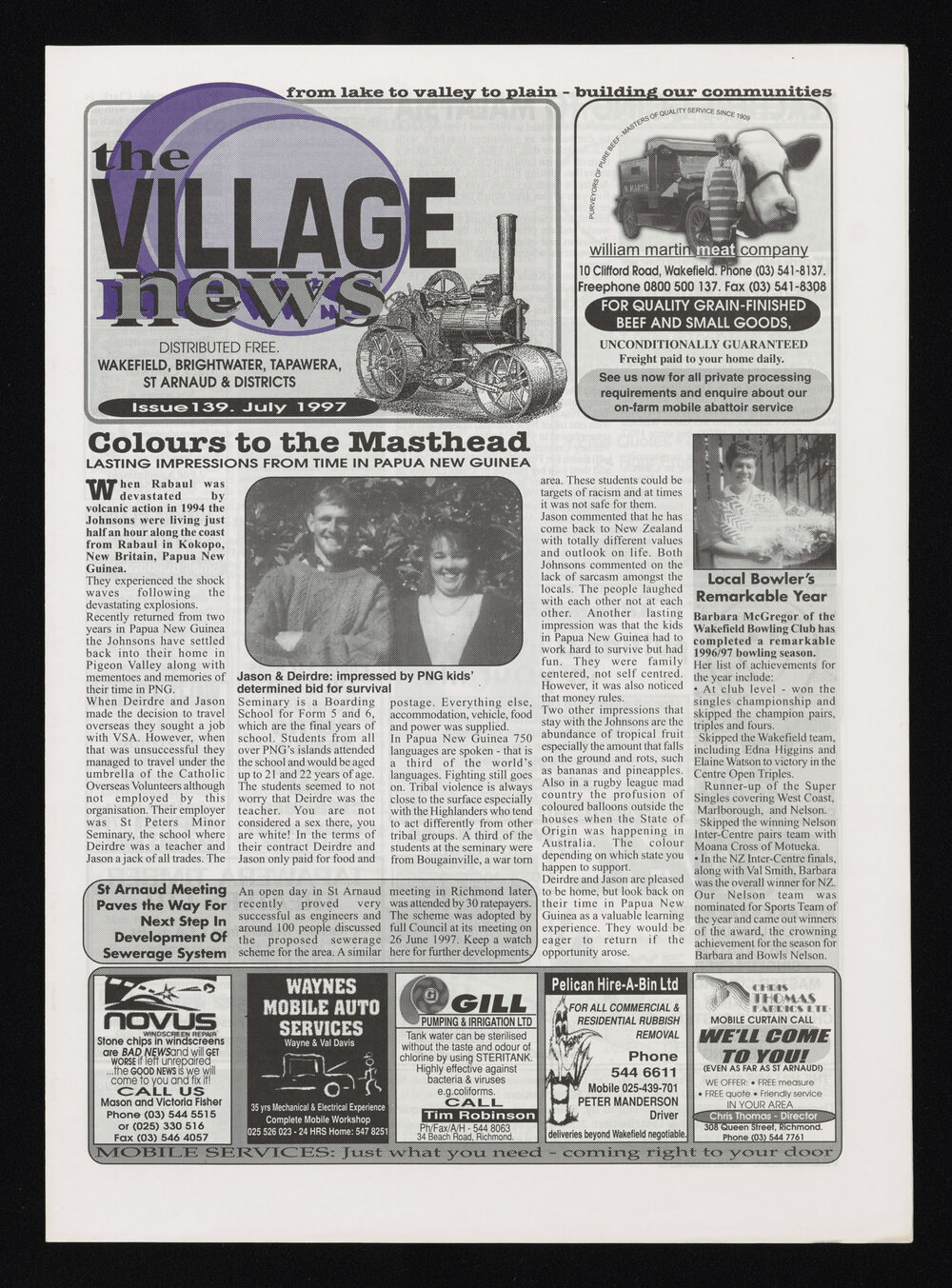 Village News 1997 July