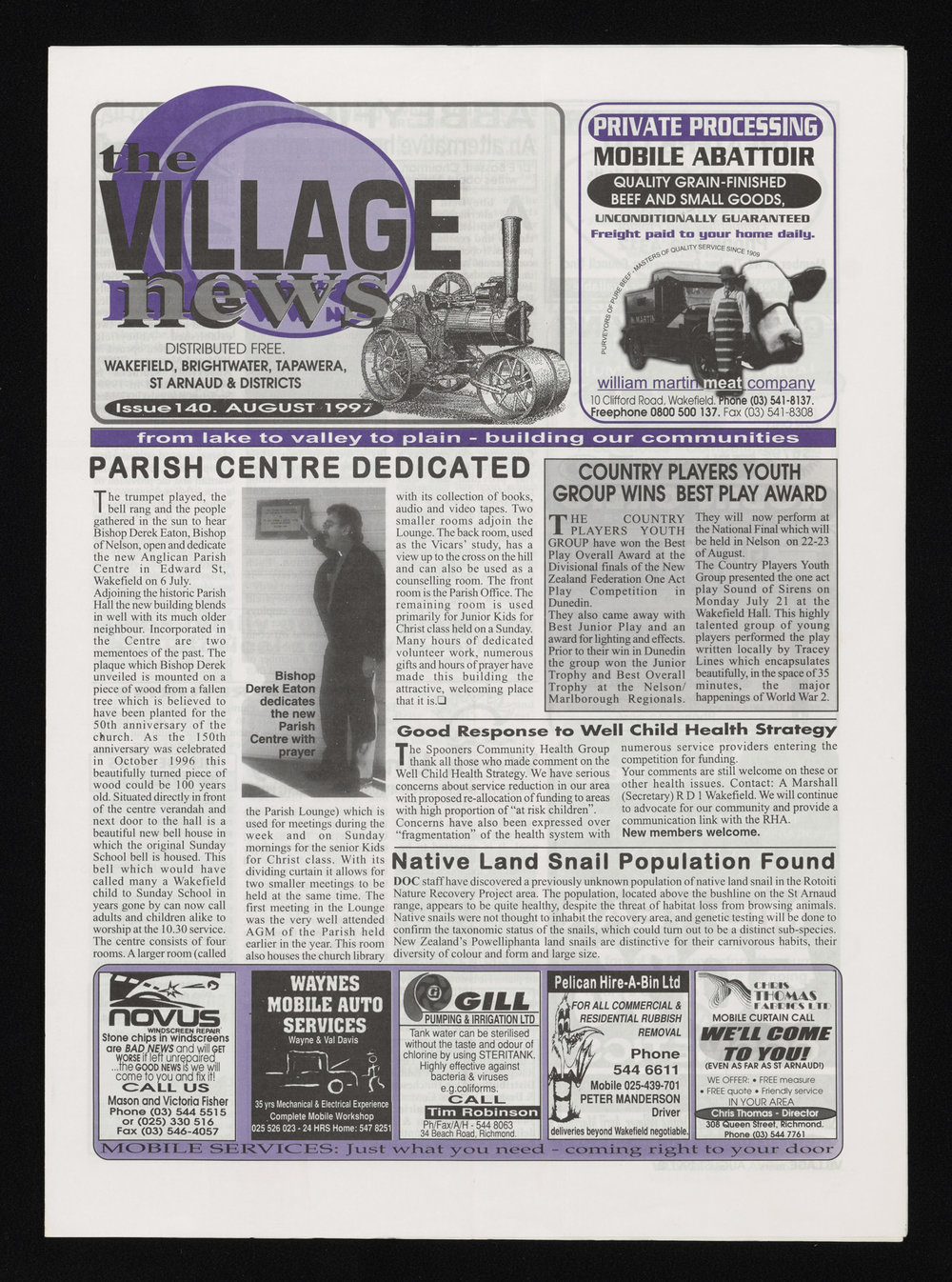 Village News 1997 August