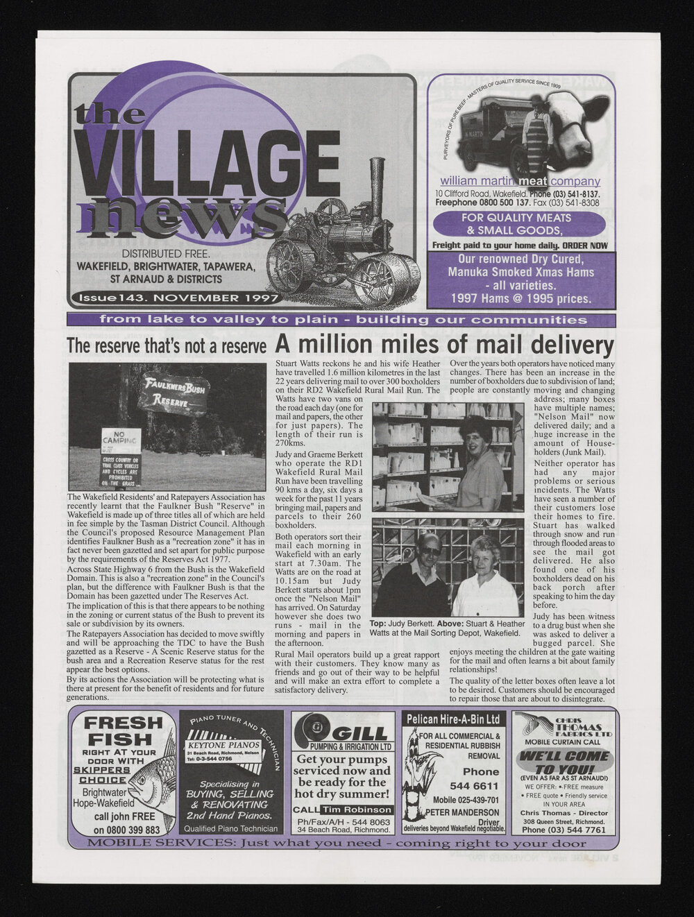 Village News 1997 November