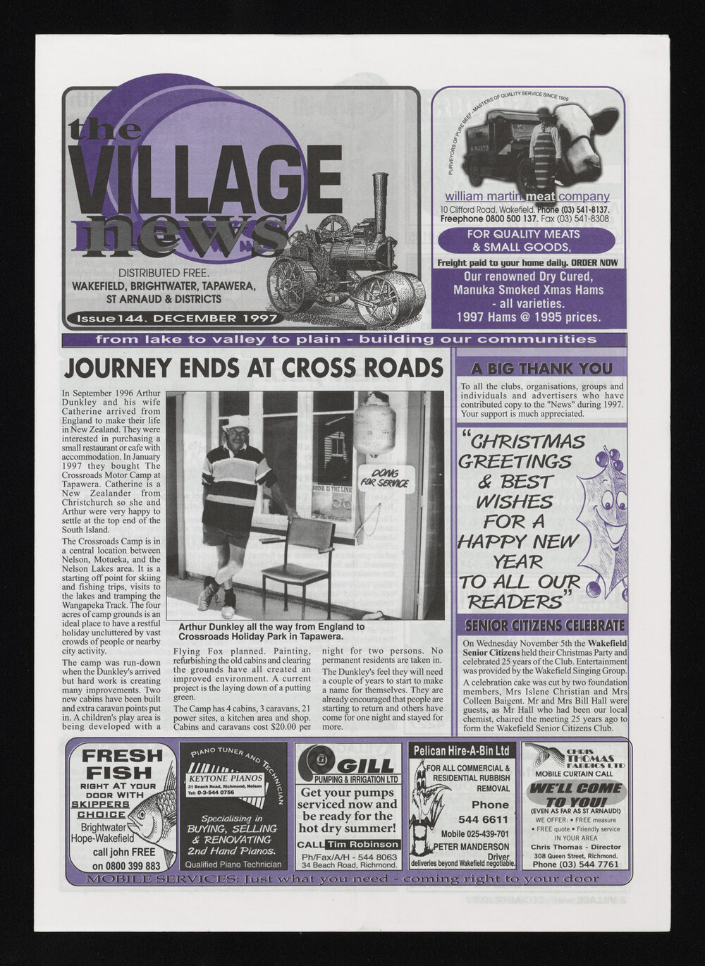Village News 1997 December
