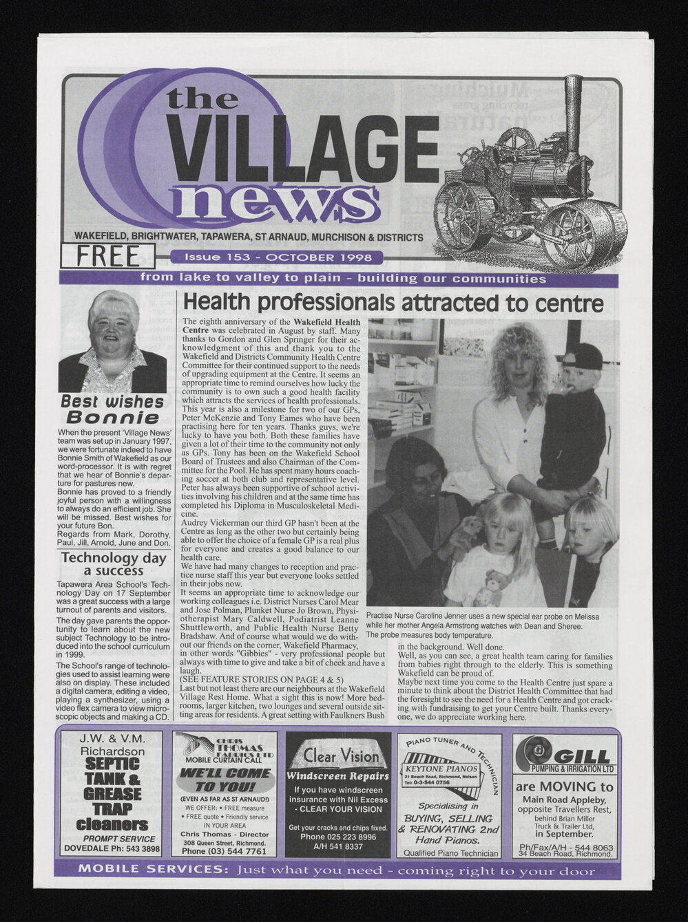 Village News 1998 October