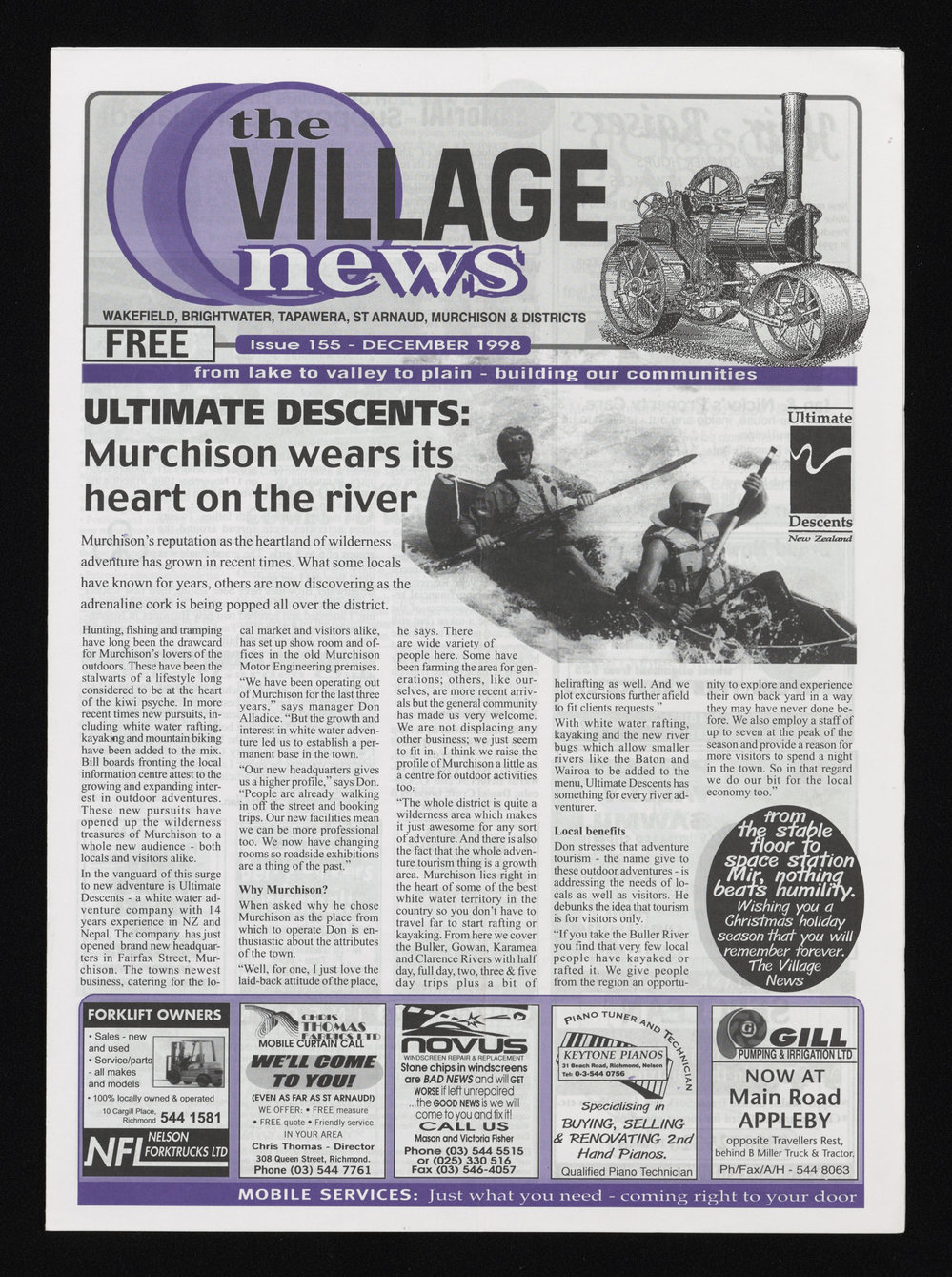 Village News 1998 December