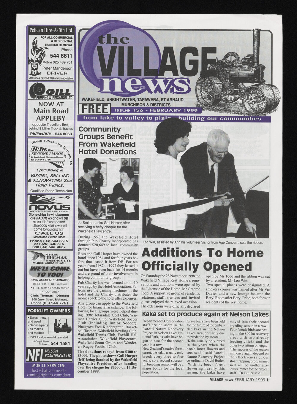 Village News 1999 February