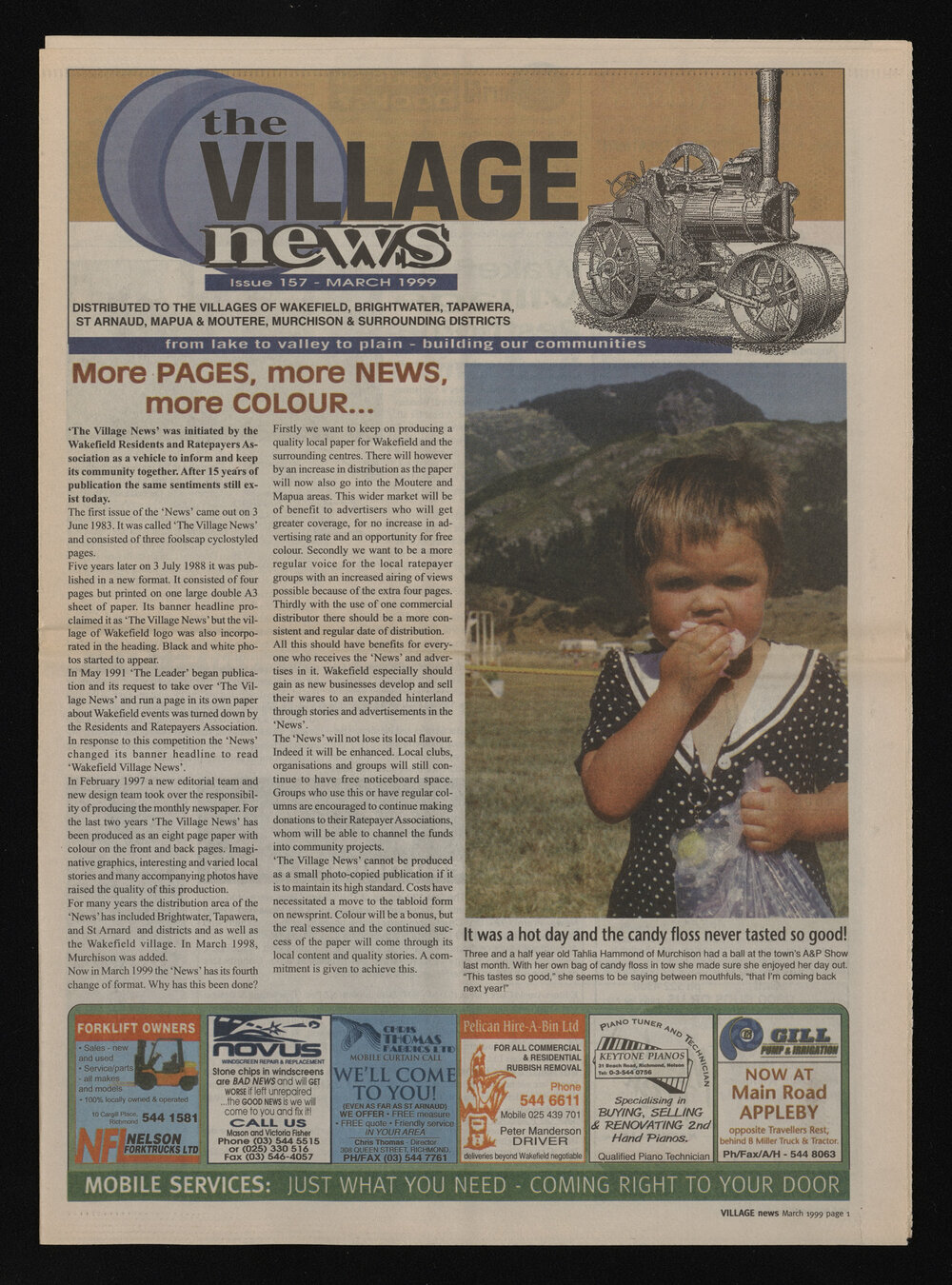 Village News 1999 March