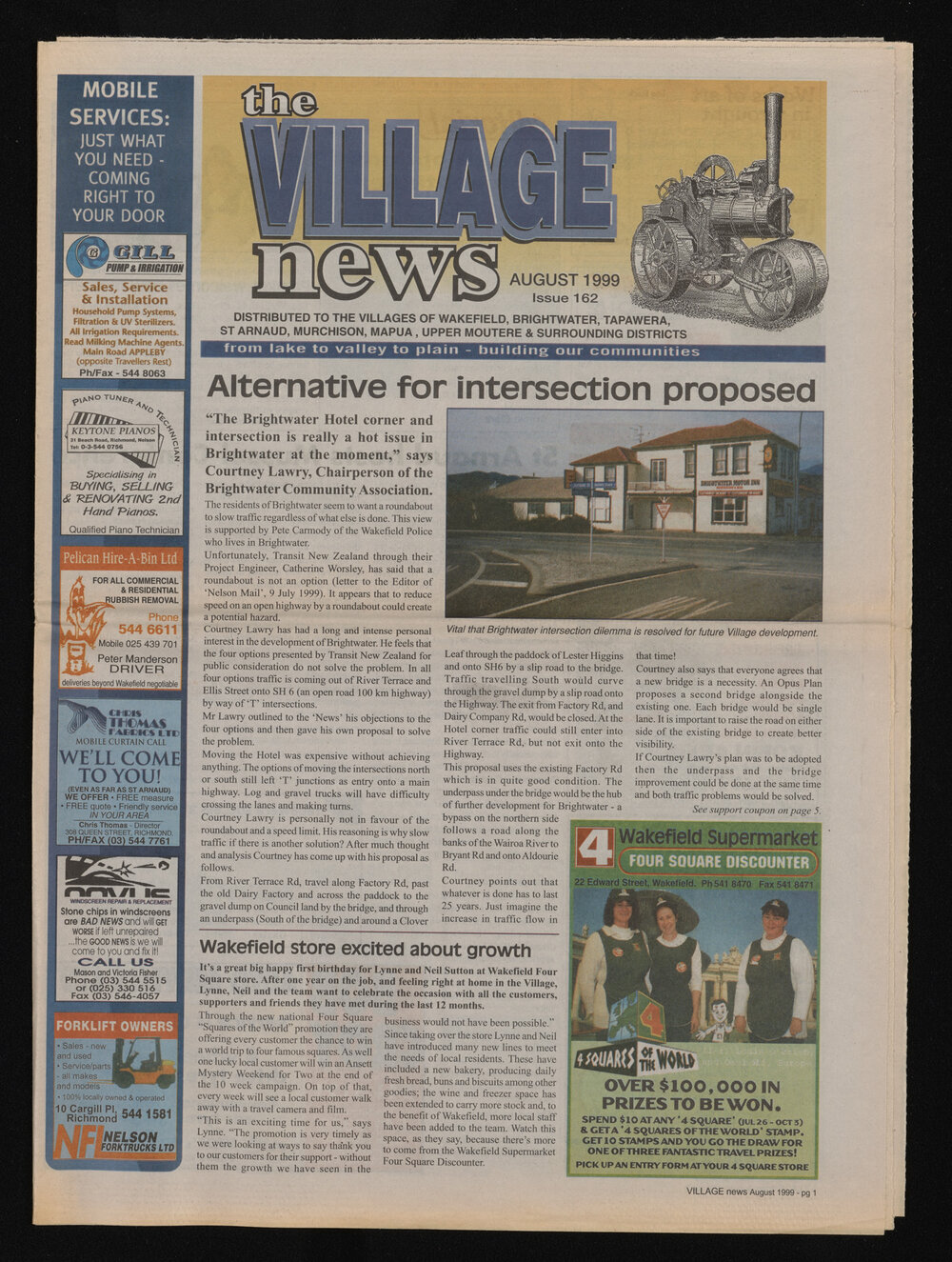 Village News 1999 August