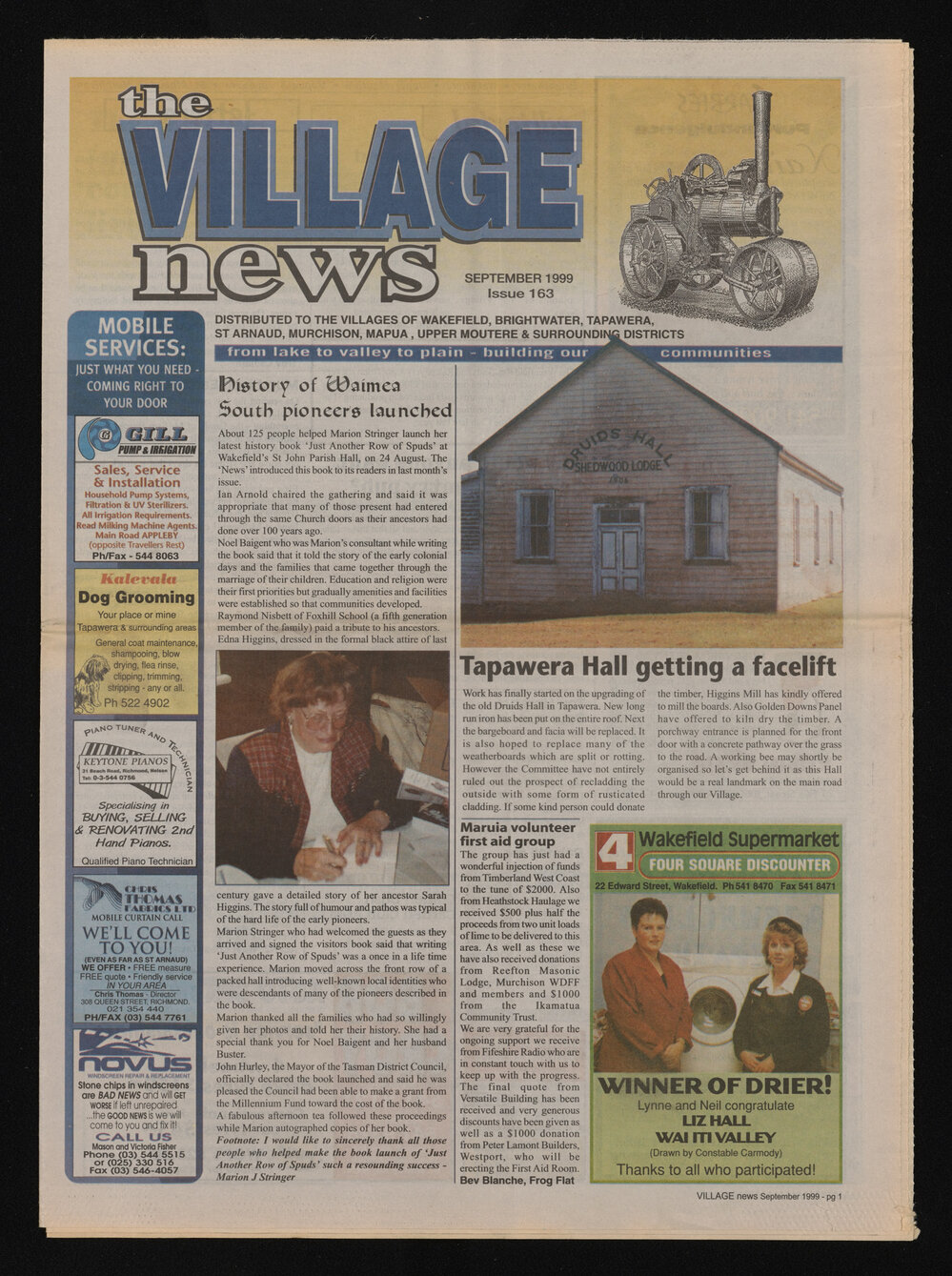 Village News 1999 September