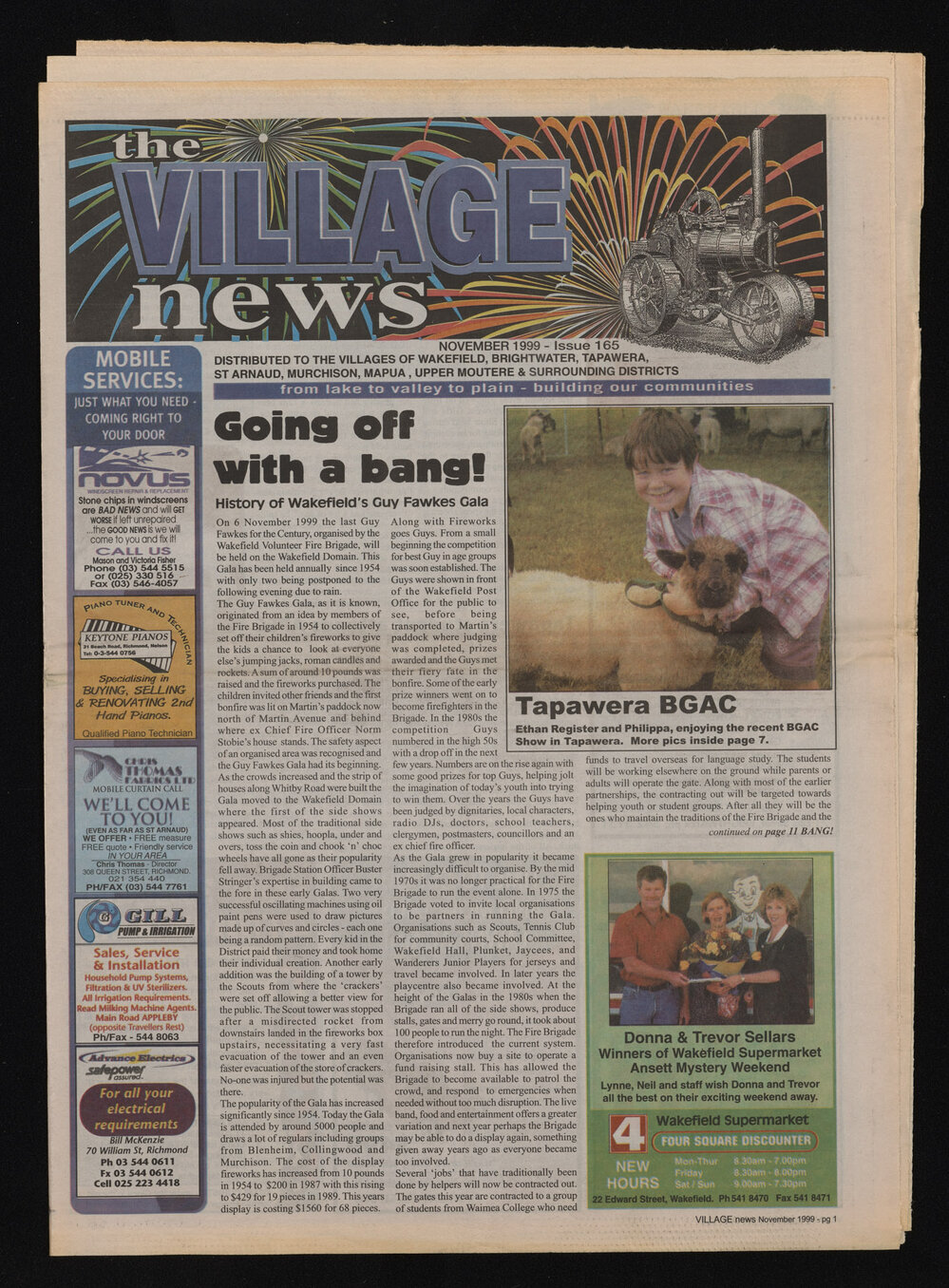 Village News 1999 November