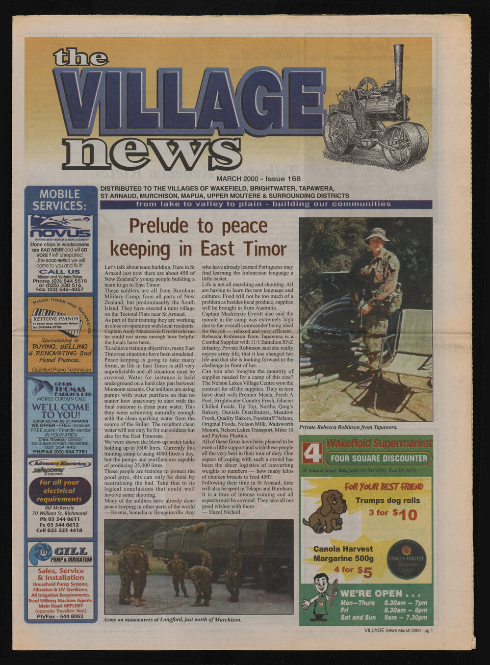 Village News 2000 March