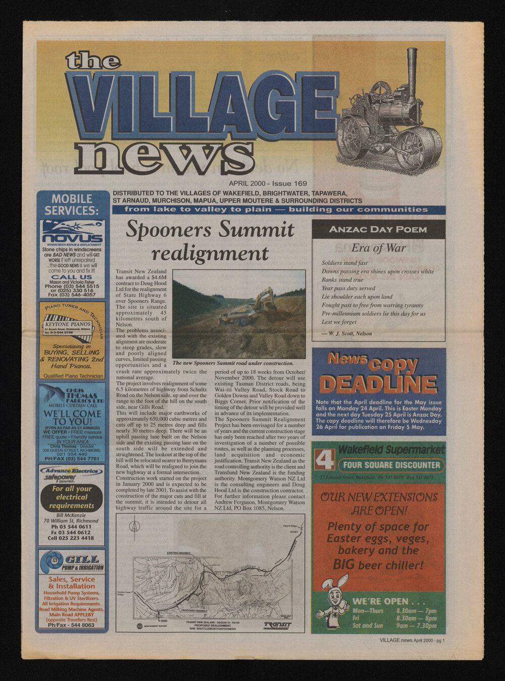 Village News 2000 April