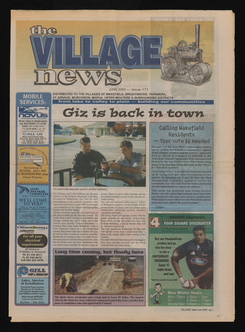 Village News 2000 June