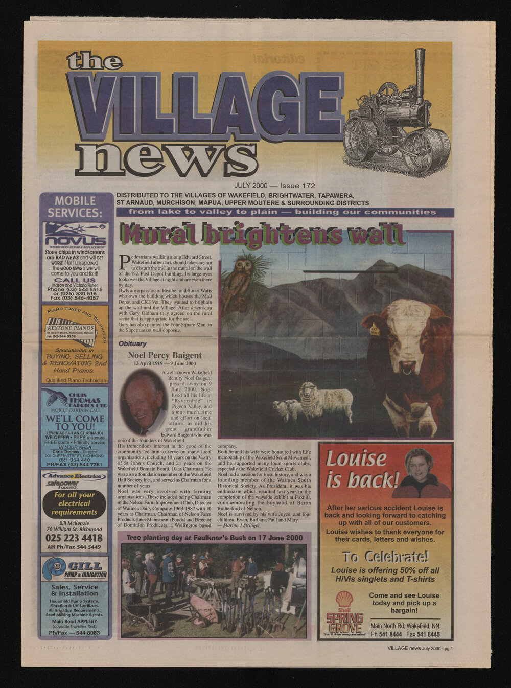 Village News 2000 July