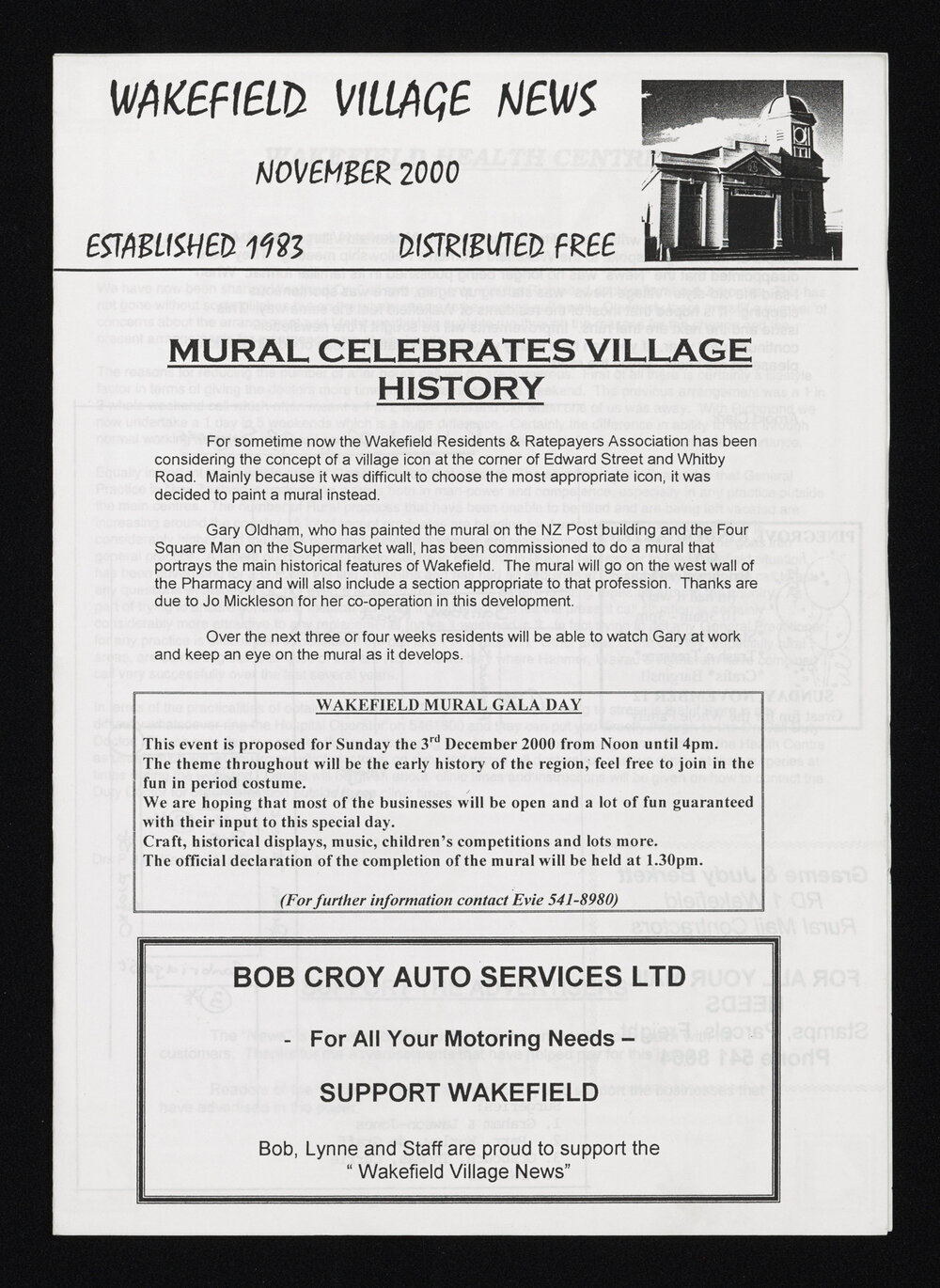 Village News 2000 November