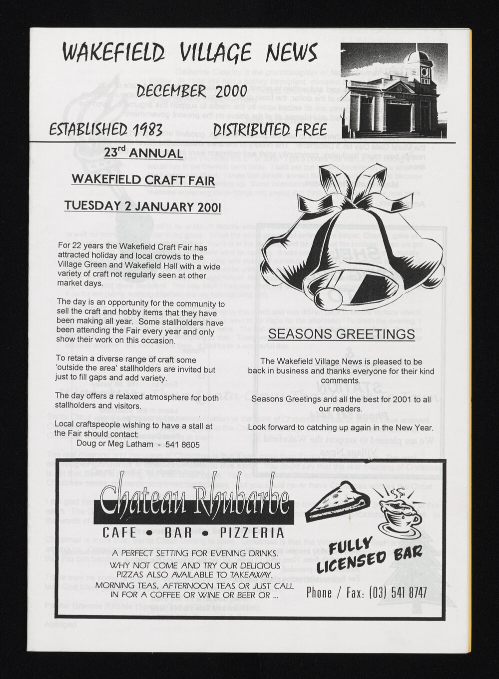 Village News 2000 December