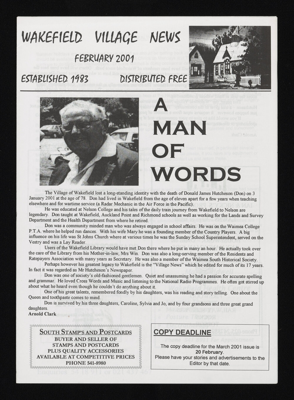 Village News 2001 February