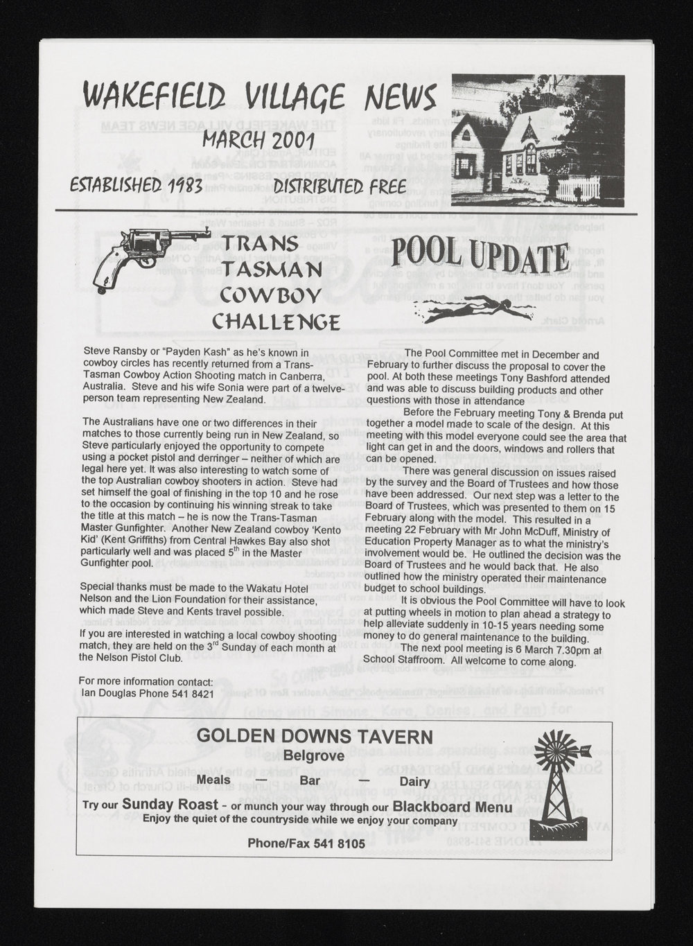 Village News 2001 March