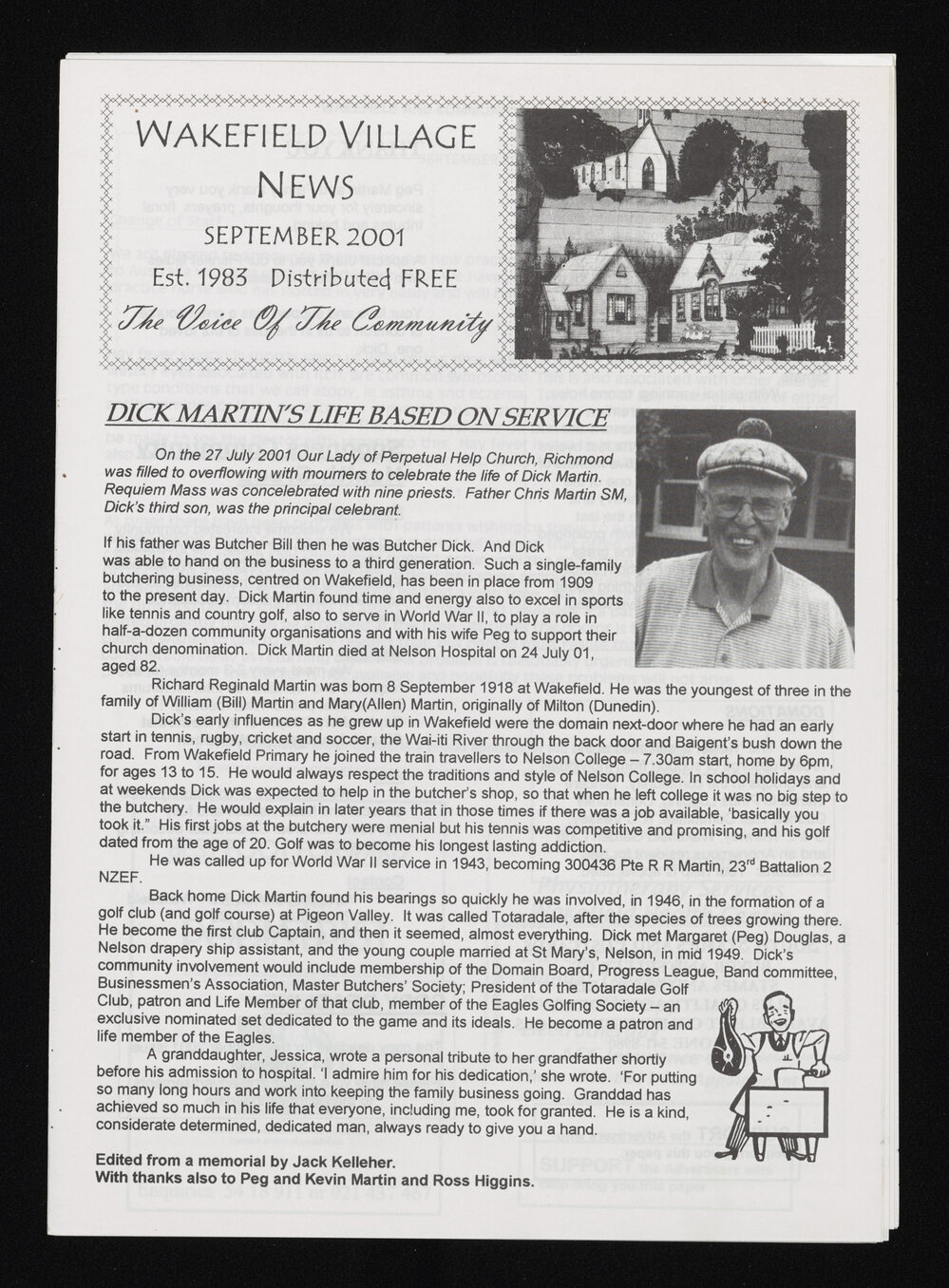 Village News 2001 September