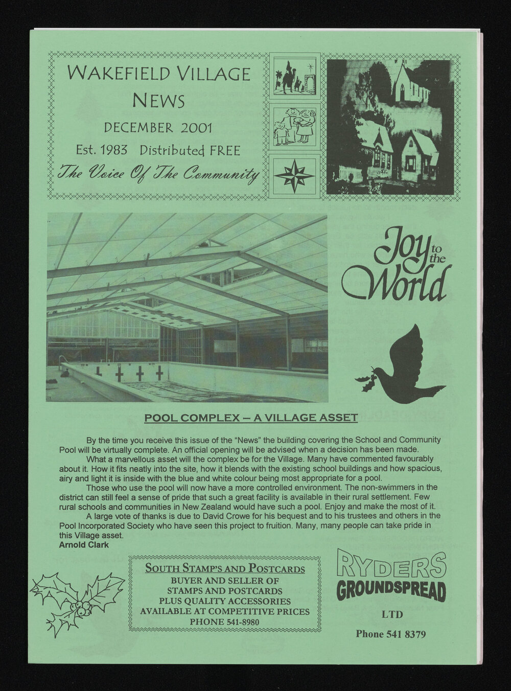 Village News 2001 December