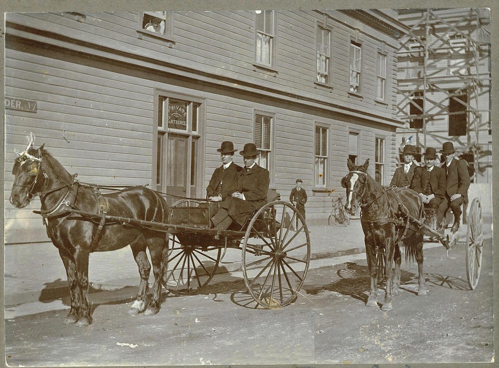 Outside Central Hotel Nelson