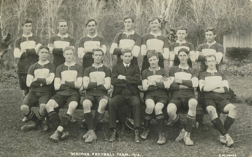 Waimea Football Team 1913