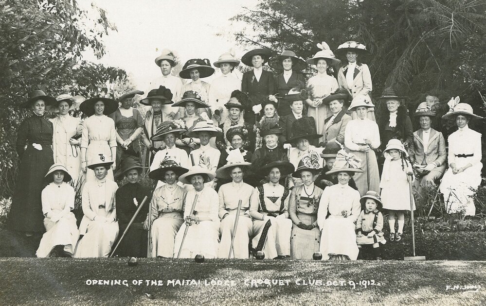 Opening of the Maitai Lodge Croquet Club