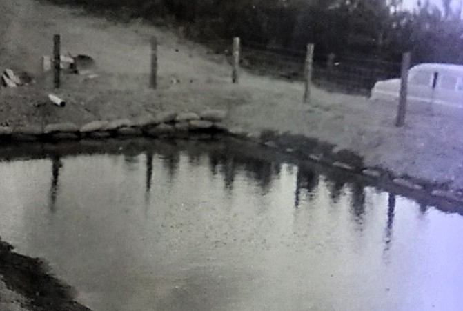 Polythene dam Rai Valley Marlborough
