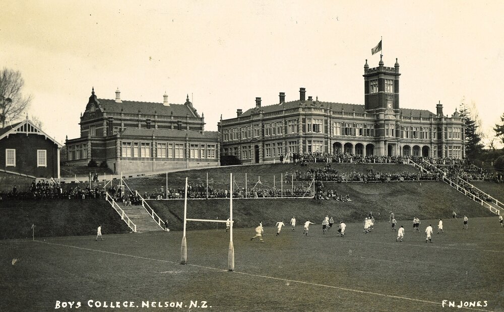 Nelson College rugby game