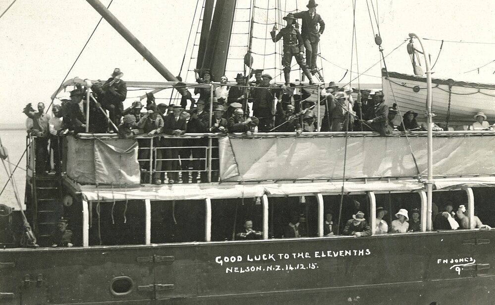 Good luck to the Elevenths 1915