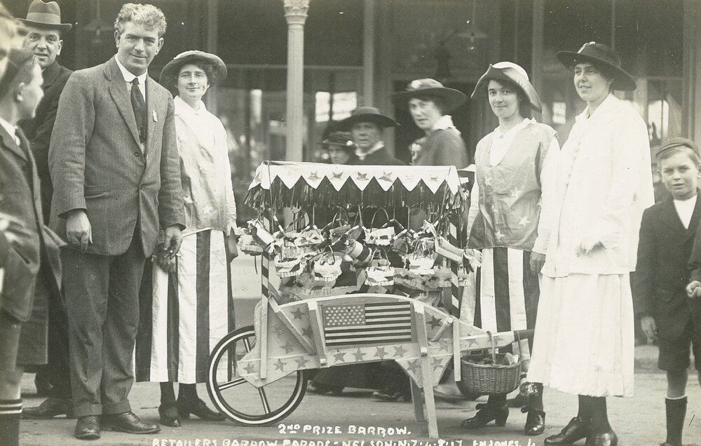 Retailers Barrow Day Fundraising Parade 1917