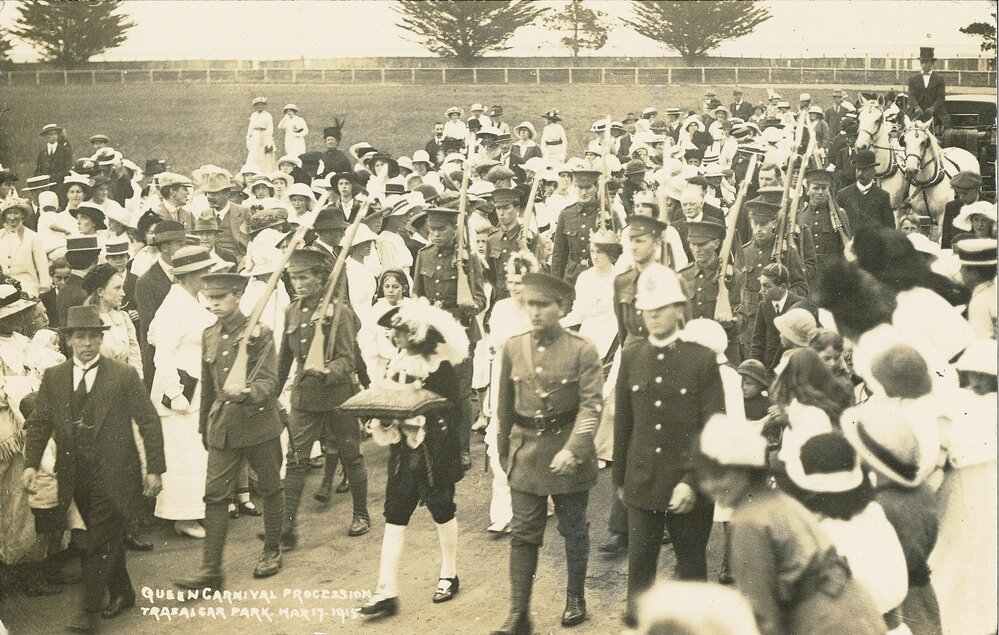 Queen Carnival coronation 1915