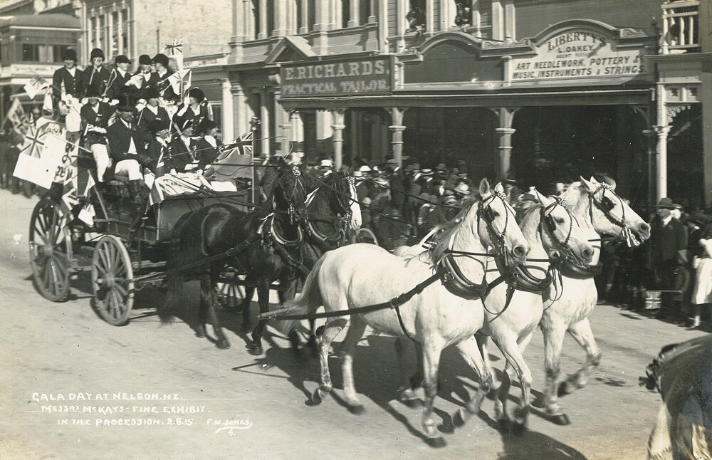 Nelson Gala Day Horses 1915