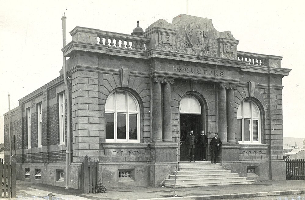 H M Customs House building Nelson