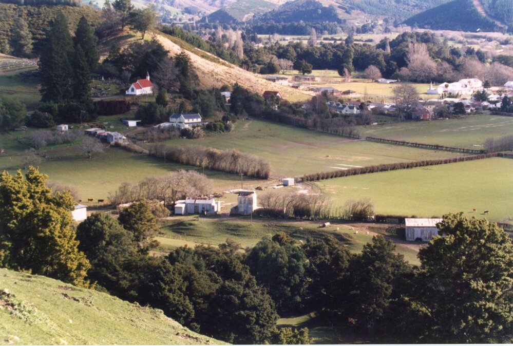 Wakefield from the hill above the Close farm
