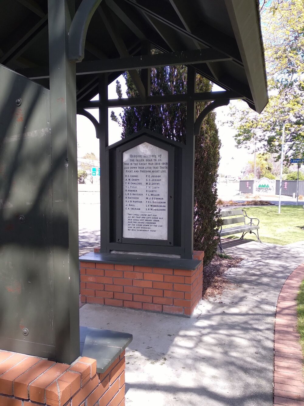 Richmond War Memorial Gardens  