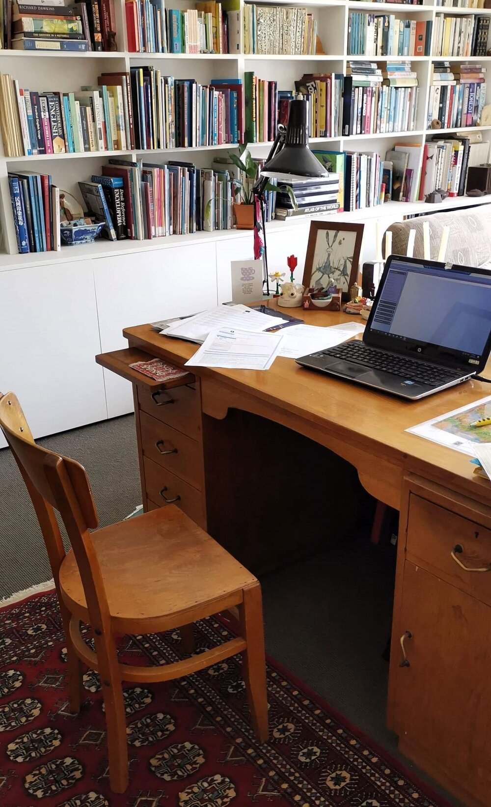 Working from home during Covid lockdown